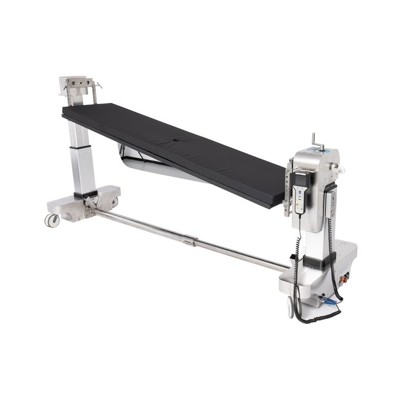 Load Capacity Carbon Fiber Electric Hydraulic Surgery Table with 360° Rotating Tabletop